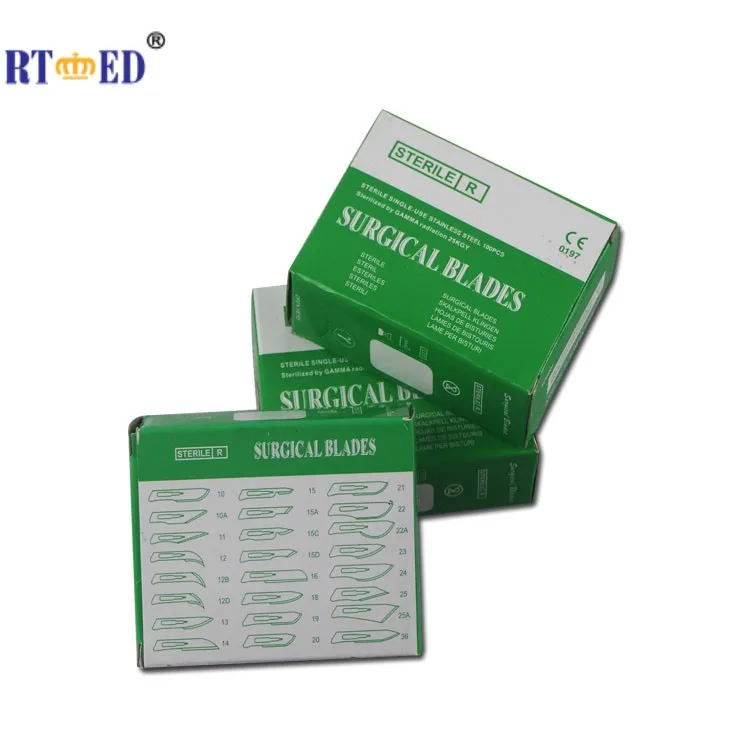 11# Stainless steel / carbon steel sterile surgical blade