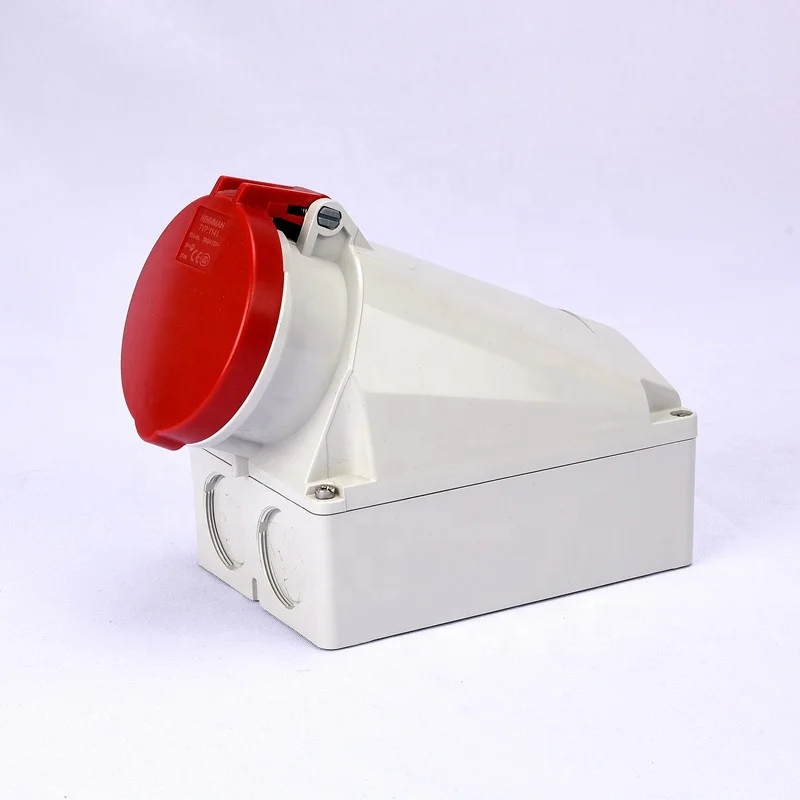 Промышленные вилки и розетки KRIPAL IP44 6h 400 В 4p 63 А