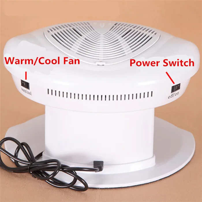 Wholesale nail supplies cool and warm professional nail dryer fan