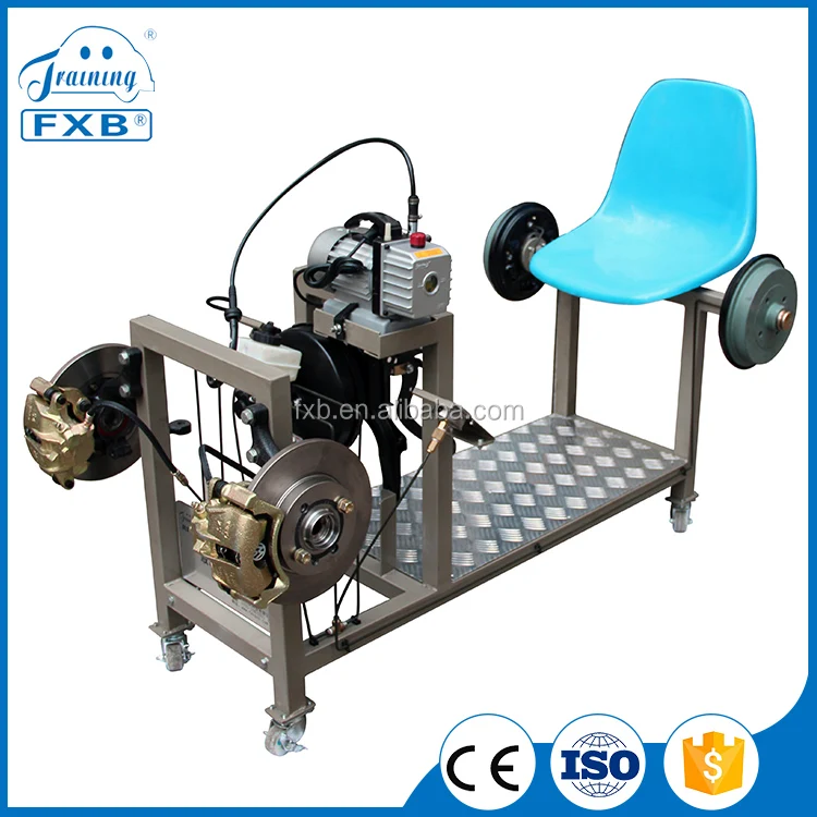 
automobile Hydraulic Braking system training bench simulator for driving school equipment 