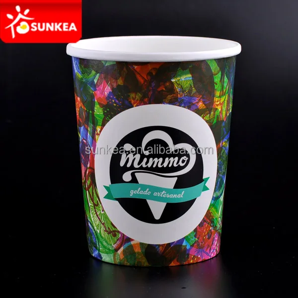 Ice cream bowl, ice cream cup / tubs, ice cream paper containers