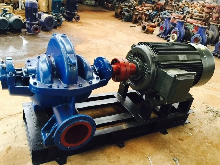 horizontal split case big water pumps for pump station