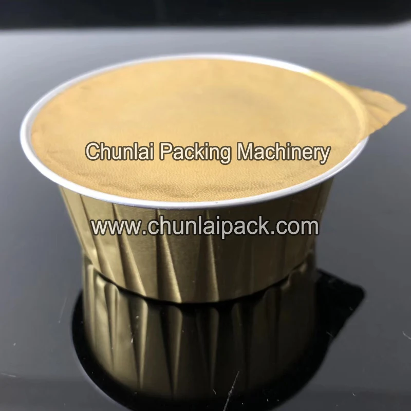 Plastic Tray Alu. Cup  Aluminum Foil Container Sealing Machine