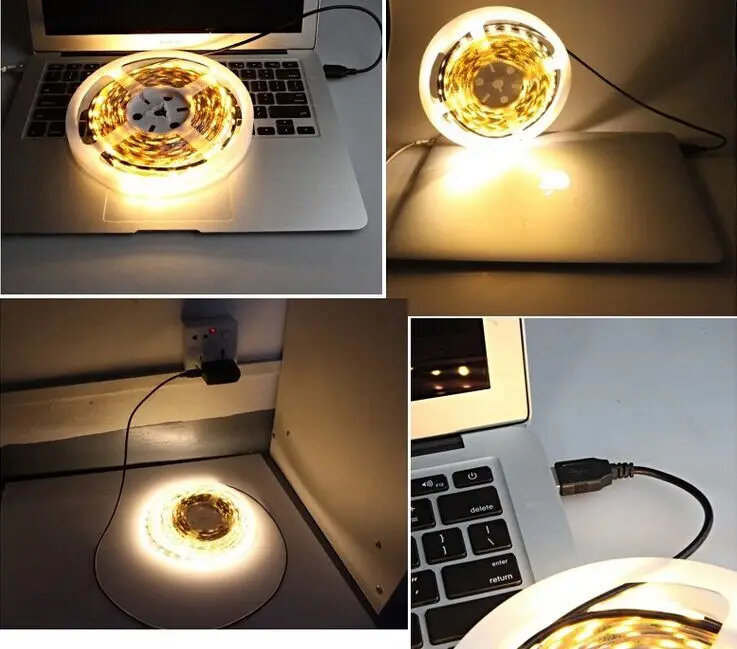 Wholesale 5v usb powered waterproof smd led strip light 16.5ft