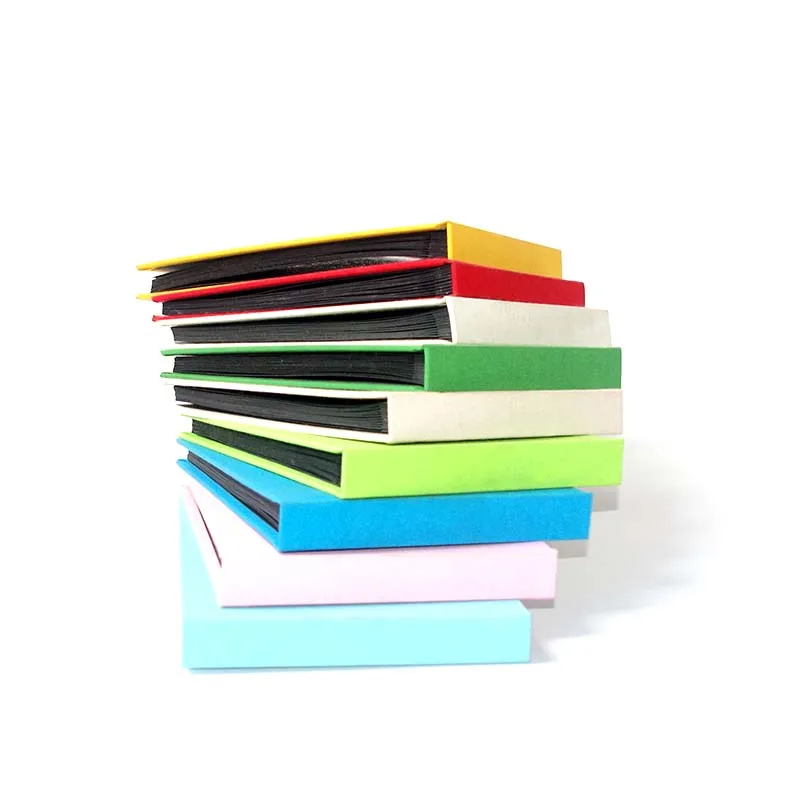 Newest Design Color Customized Cotton Cover Self-adhesive Photo Album