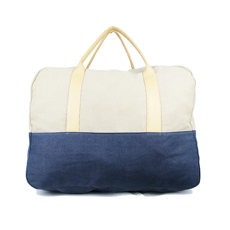 
Hot Sale fashion canvas shoulder tote travel bag weekend 