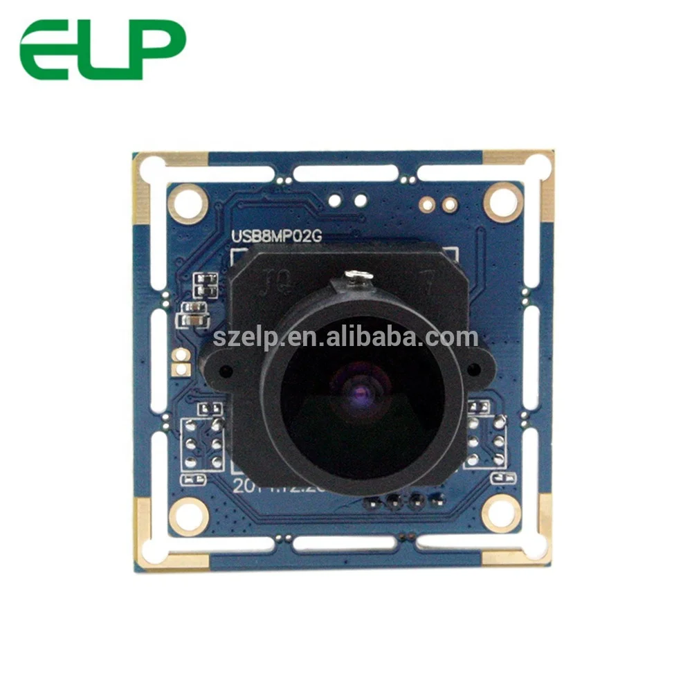 ELP Free Drive 170 degree Wide Angle 8 Megapixels USB2.0 Sony IMX179 HD Industrial Camera ELP-USB8MP02G-L170