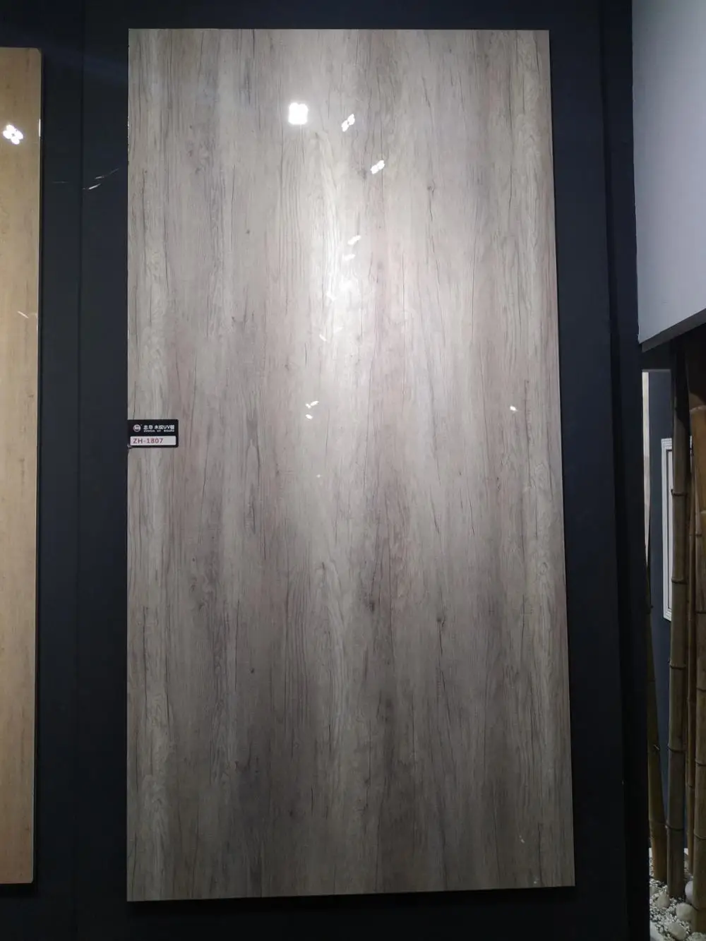 High gloss wood grain fiberboard mdf for furniture