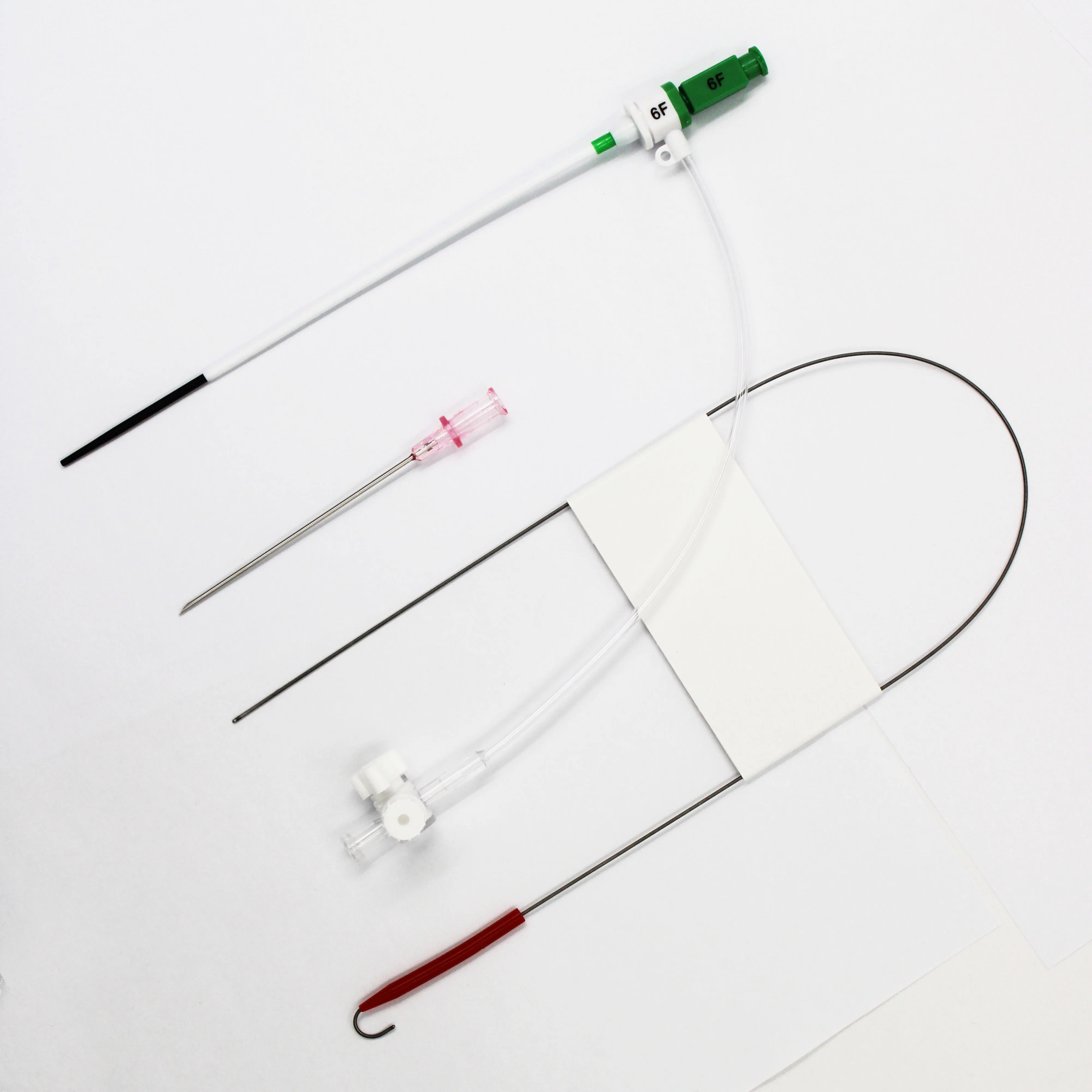 Ortus 6F 7F 8F Femoral/Radial invasive Introducer Kit with Dilator, Guide Wire, Seldinger Needle