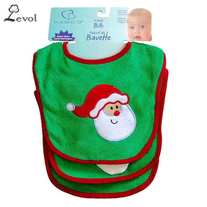 
Manufacturer Custom terry Baby Bib with Low price in Alibaba 