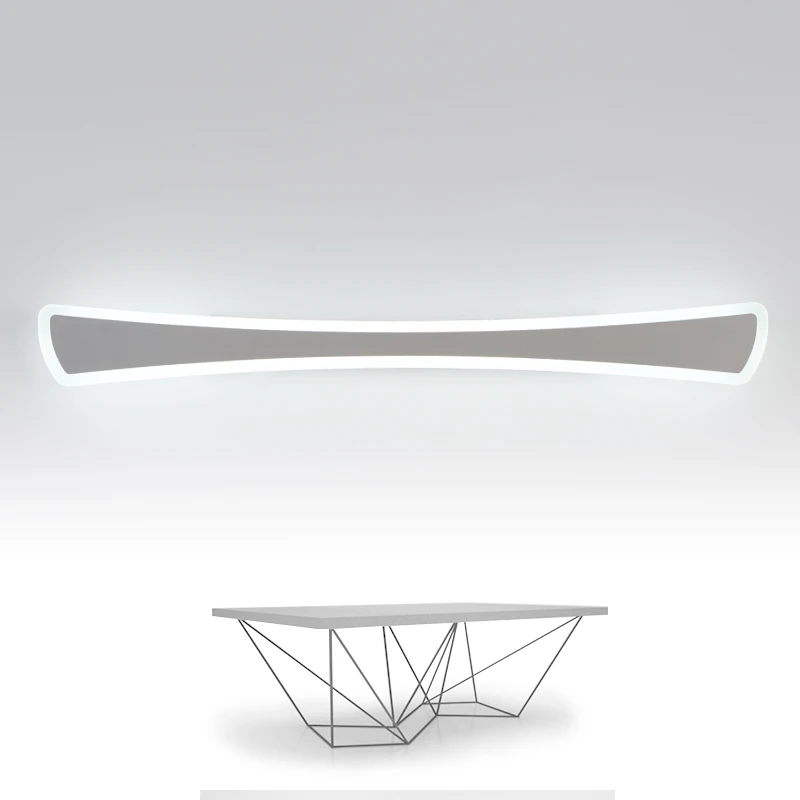 simple modern bedroom bathroom wall lamps cabinet hand washing LED mirror light