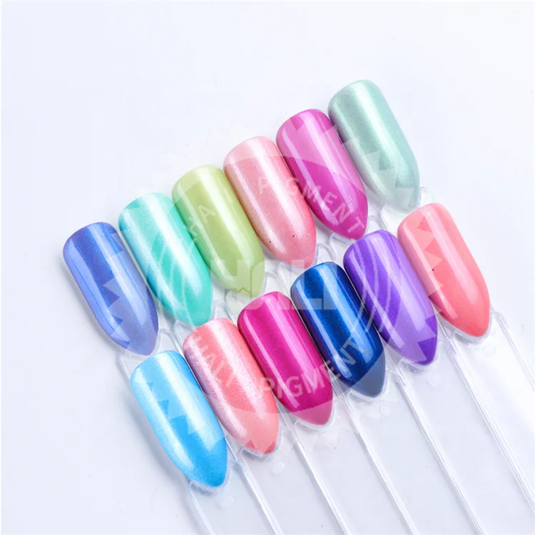 100Colors Natural Mineral Cosmetic Mica Powder Pearl Pigment Color Pearlescent pigment pearl luster pigment for cosmetic