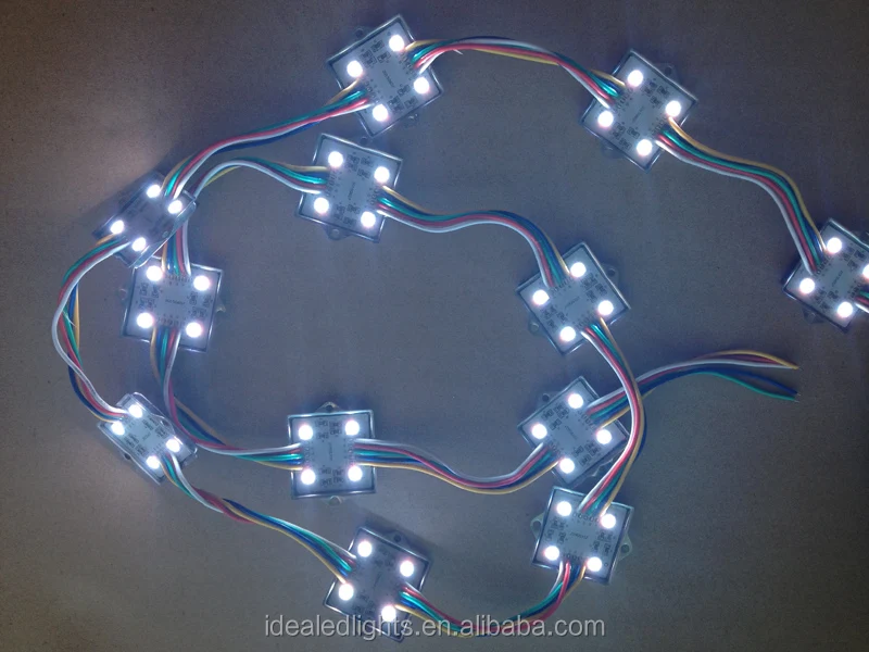 
4 LEDS IP65 Waterproof 4 chips in 1 RGBW 5050 LED Module 