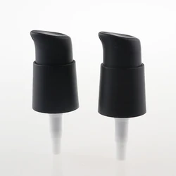 20mm matte black treatment pump 24/410 cosmetic lotion pump cream pump