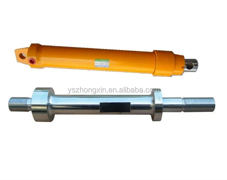 Tek Etkili Mini Hidrolik Piston Teleskopik Hidrolik Silindir