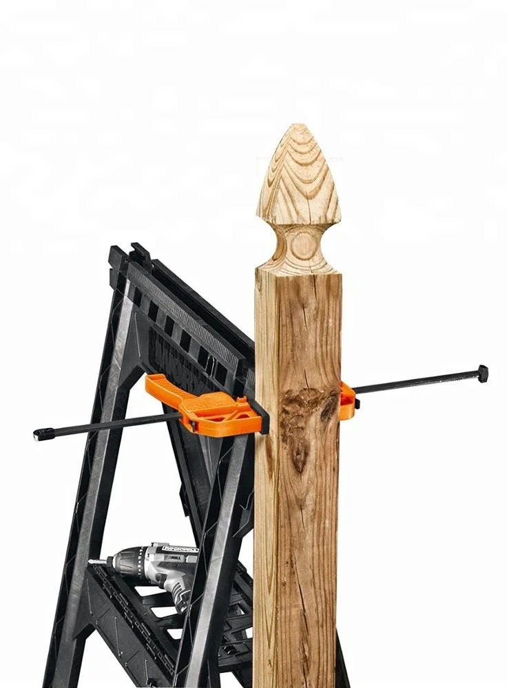 Foldable sawhorse, sawhorse for chainsaw, easy sawhorse