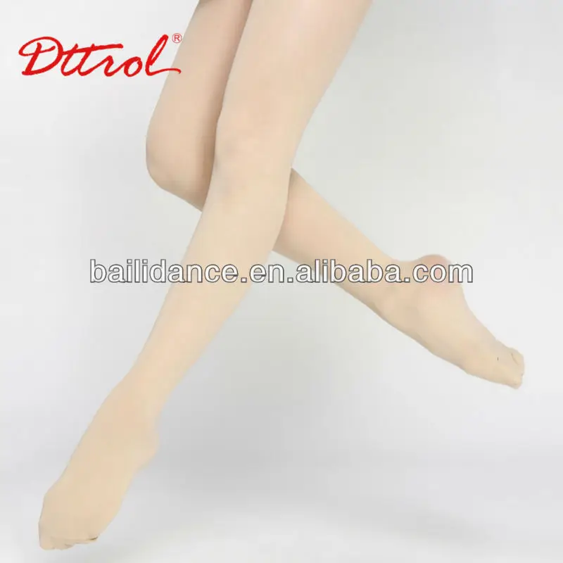 Компрессионные балетные танцевальные колготки D004819 Dttrol girls footed