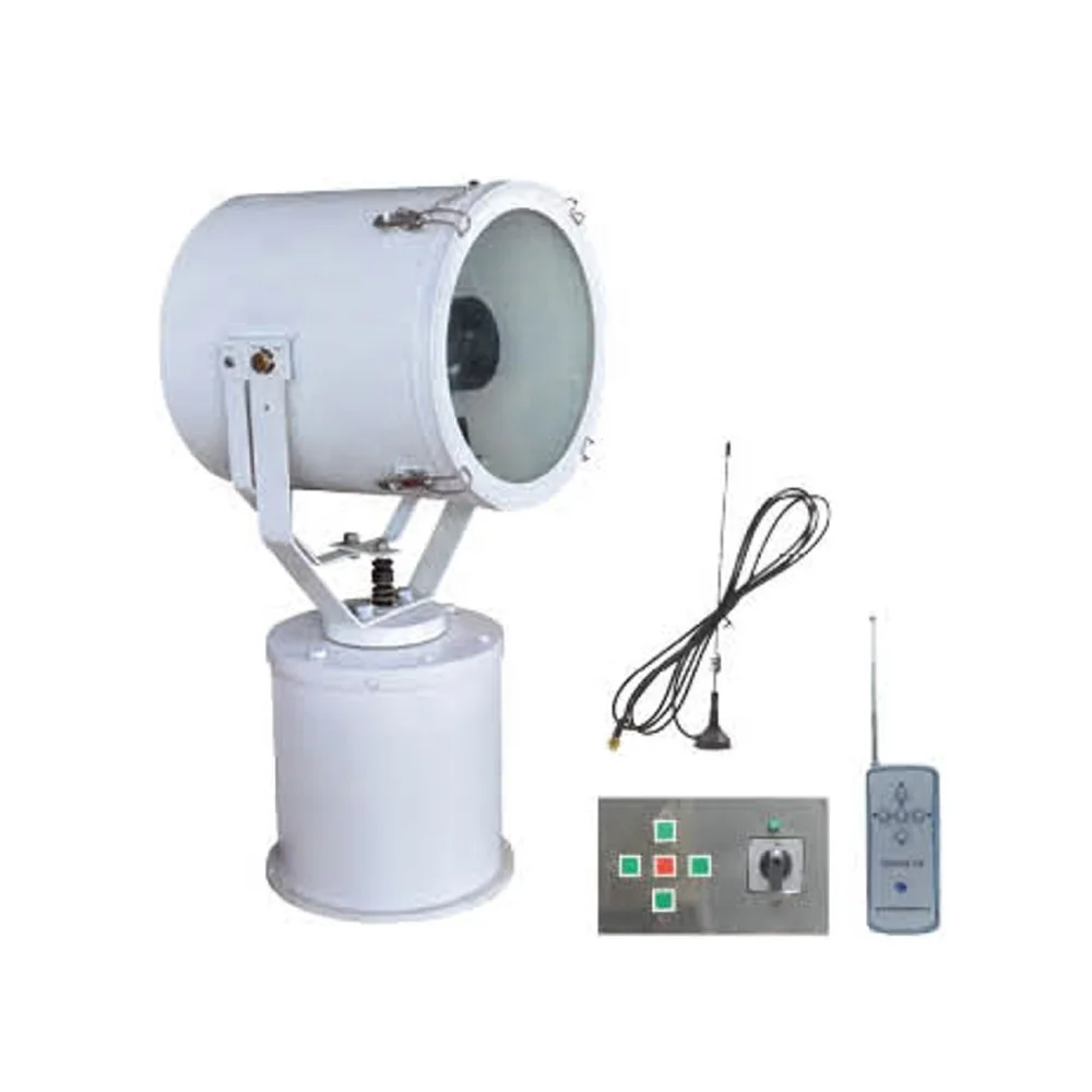 TG27A из нержавеющей стали водонепроницаемый Морской Открытый прожектор дистанционного вращающийся галогенные поиск света