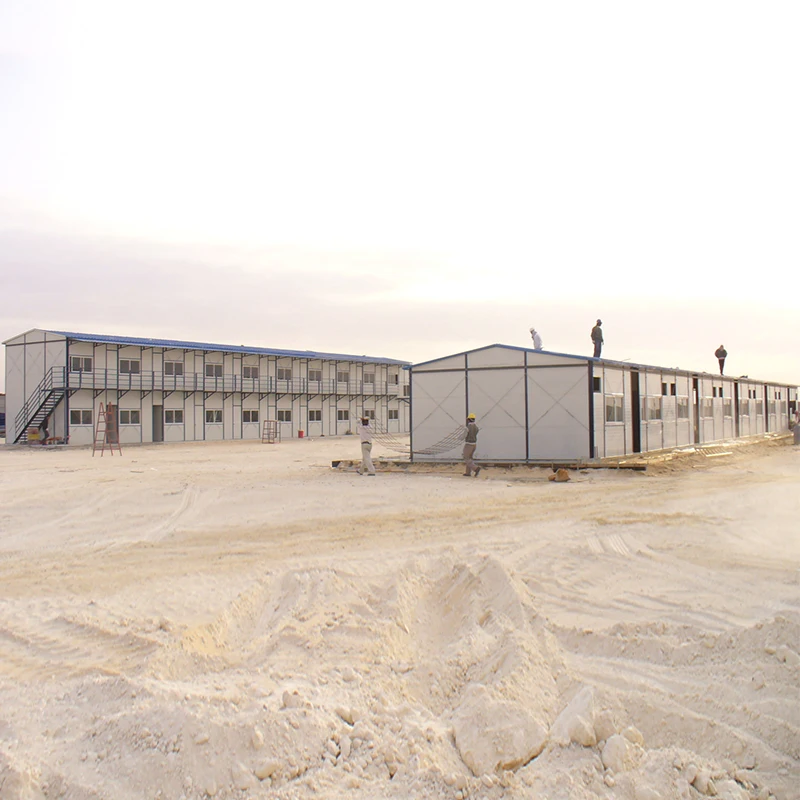Easy Installation High Strength Modular Prefabricated House Building Labor Camps