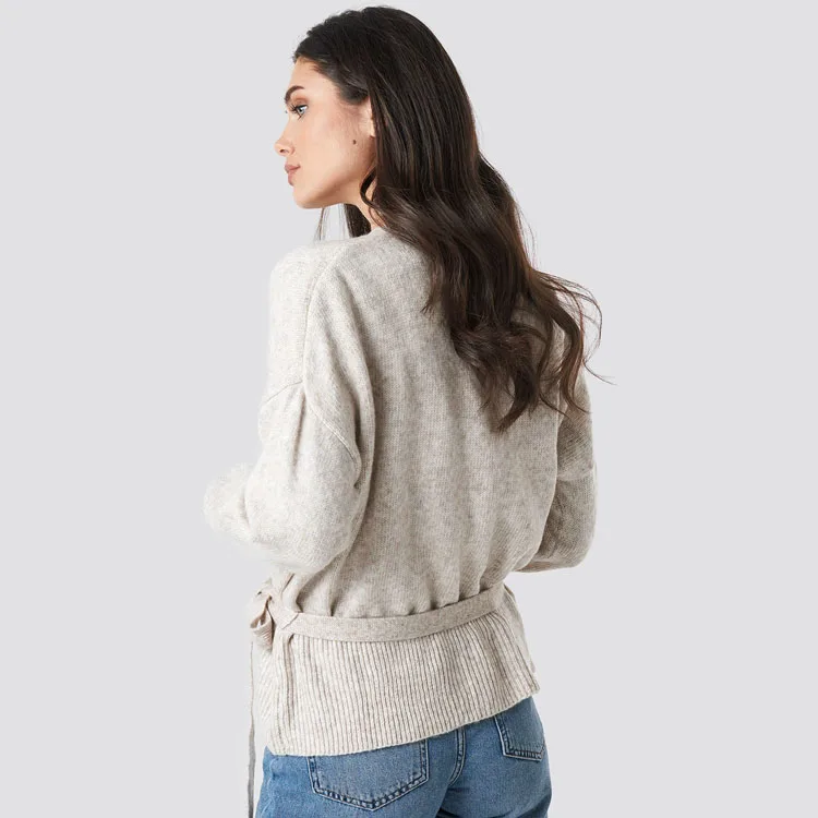 2019 Autumn and Winter Knitted Women Fashion Long Sleeve Cardigans Sweater