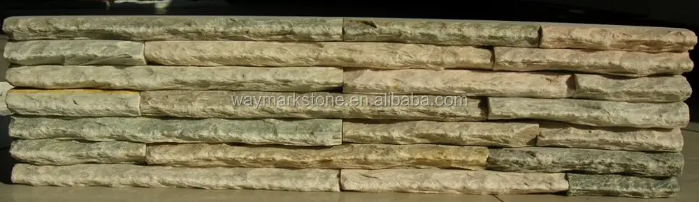
natural decorative quartz stone cultured panel hand knaped surface WP-QB14 