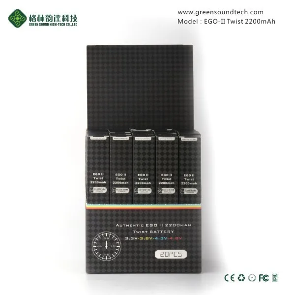 
Hookah Pen 2200mah Wholesale pen ego II twist 2200 mah long lasting one week ego battery 