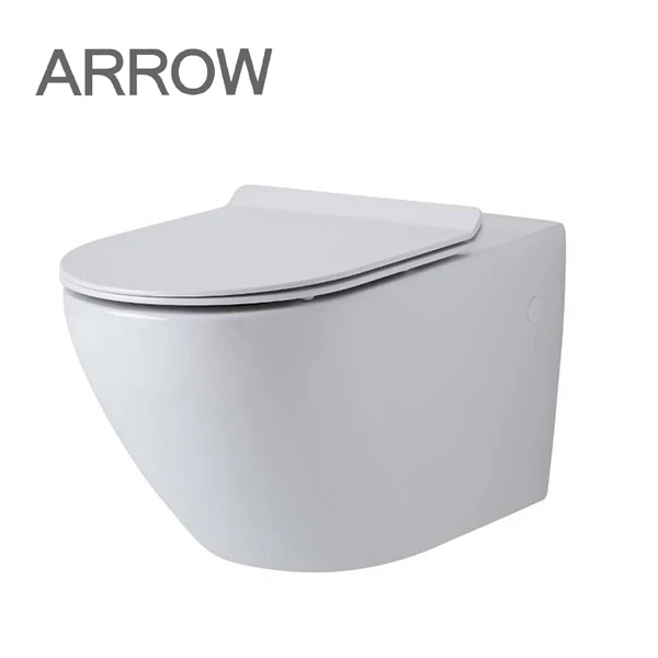 ARROW wash down p trap wall hang toilet