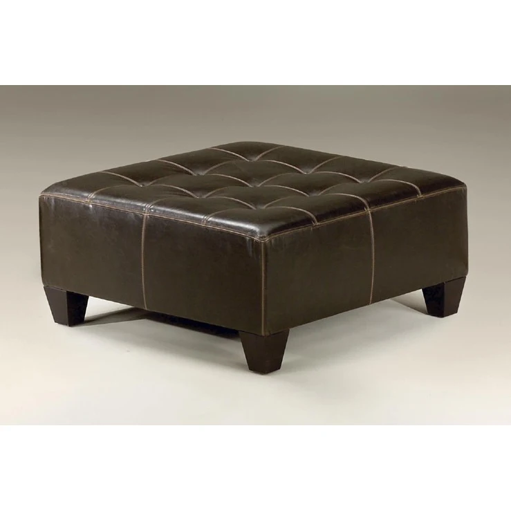 Over -sized Fabric Storage Pouf Cream Round Footstool Ottoman Upholstered Coffee Table