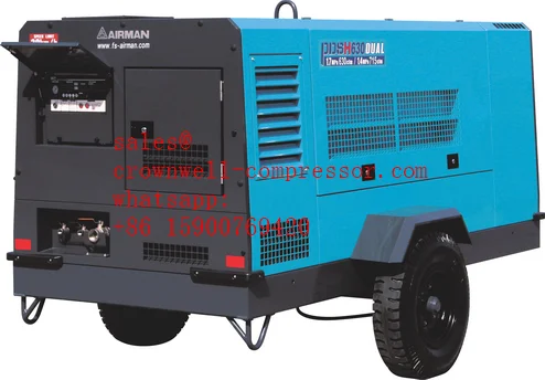 PDSJ1050S PDSK1050S PDSK1200S AIRMAN portable screw compressor ENGINE CAT