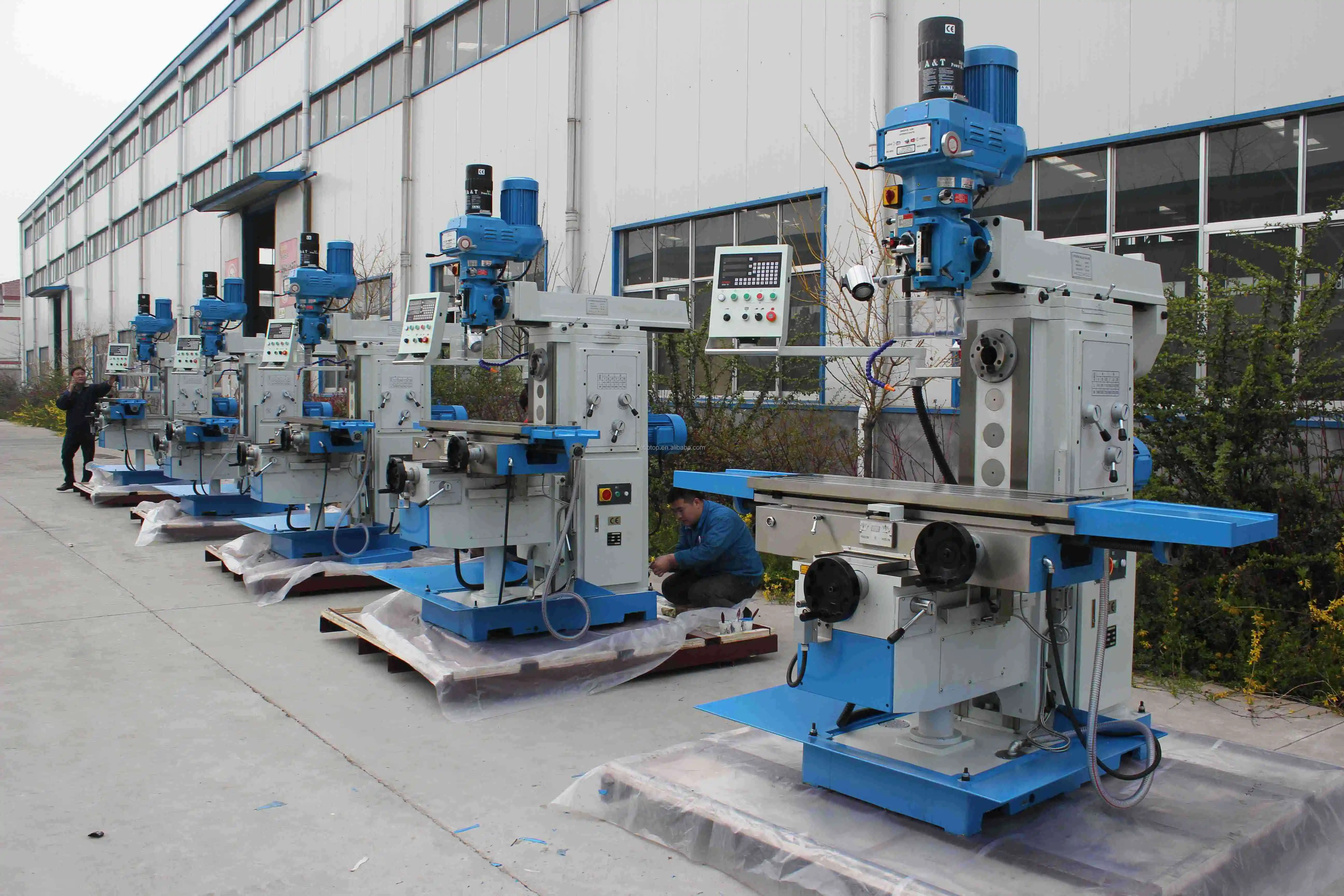 Latest Design Parts Machine For Bridgeport Cnc Vertical Milling Machines Sale