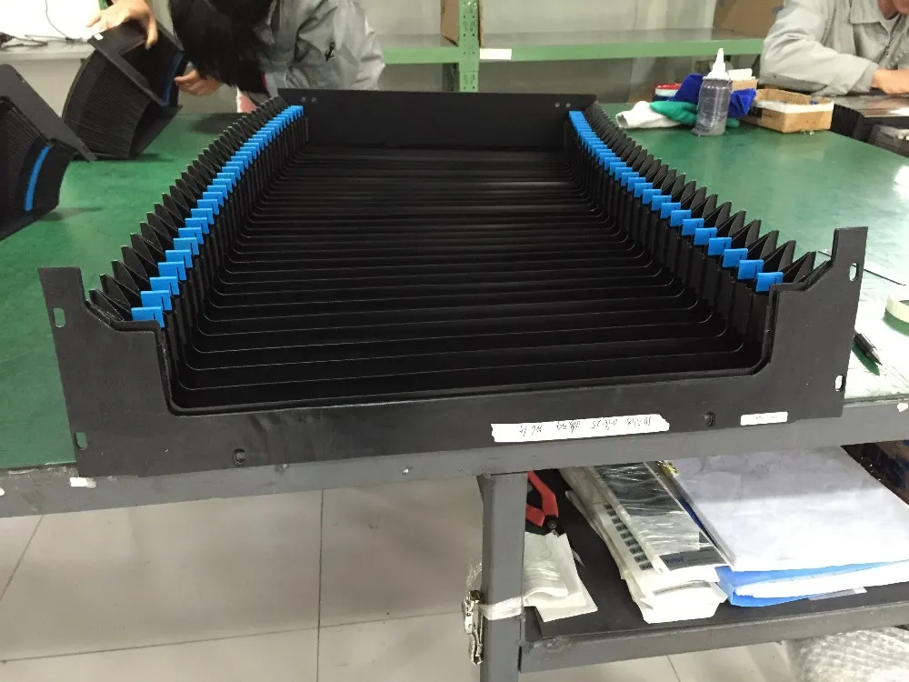 Гибкая Пылезащитная Складная крышка типа гармошки для направляющего станка с ЧПУ