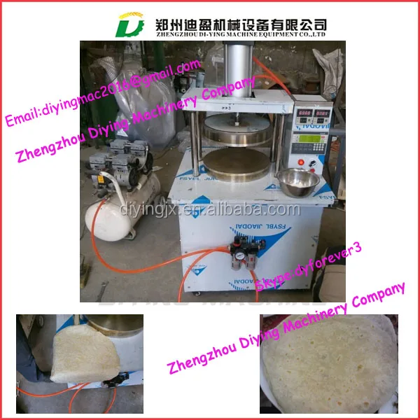 Roti Chapati Pancake Tortilla Making Machine For Corn Flour Round Bread