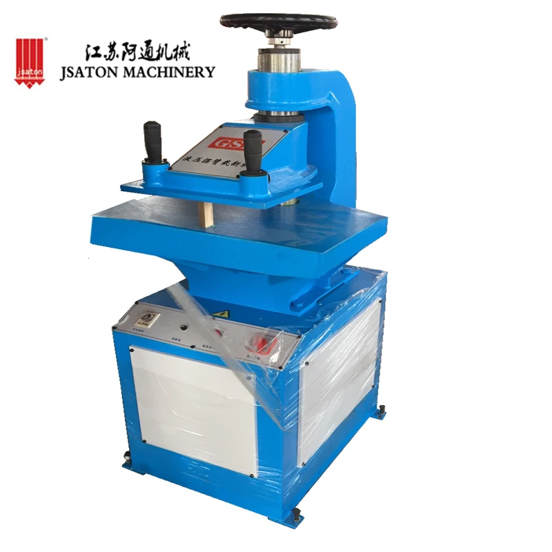 rocker hydraulic press cutting machine/Leather machinery