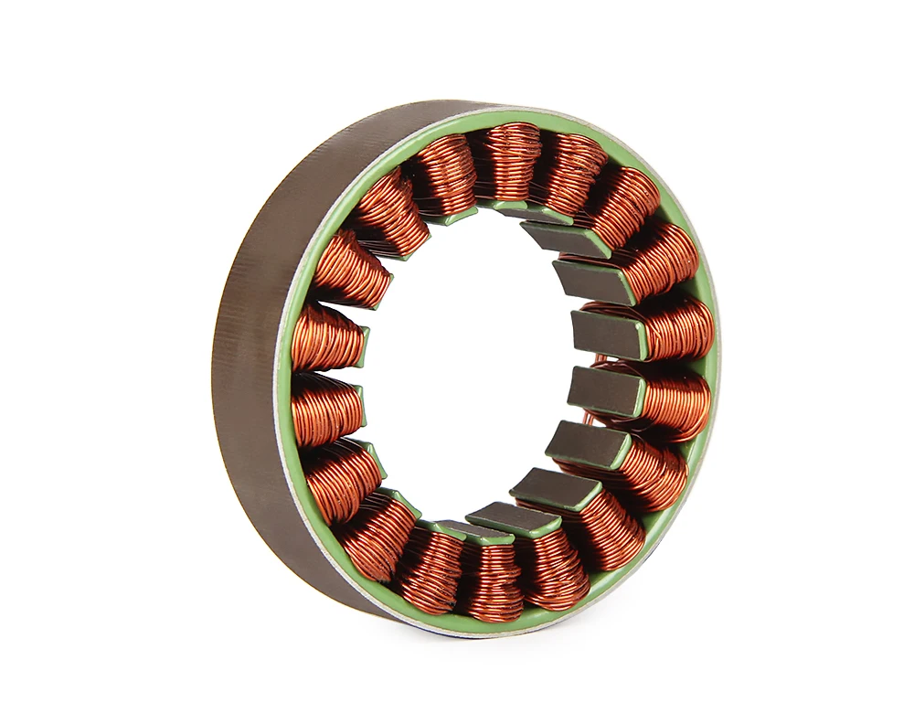 RI60 Frameless Inrunner brushless permanent magnet 500w 24v dc generator robot motor wheel