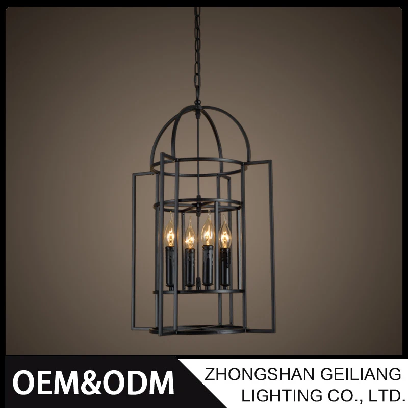 
Decorative glass kerosene lamp led vintage lighting copper brass pendant lamp 