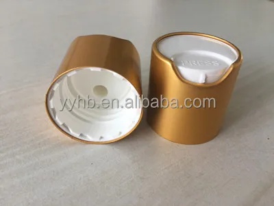 
24/410 aluminum disc top cap silver alu cap bottle cap 