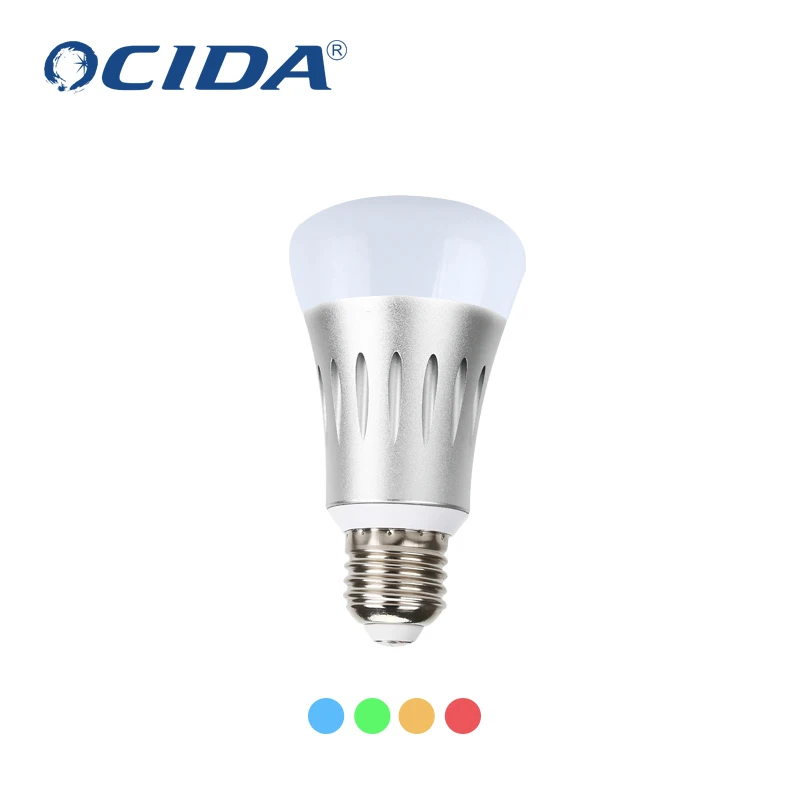 Высококачественные светодиодные умные лампы с регулируемой яркостью, 7 Вт