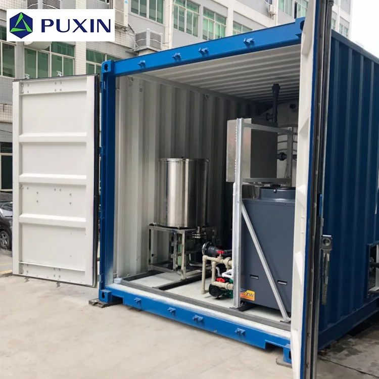 Puxin New Tech Auto Control Container Food Waste Disposal Anaerobic Biogas Digester for Sale