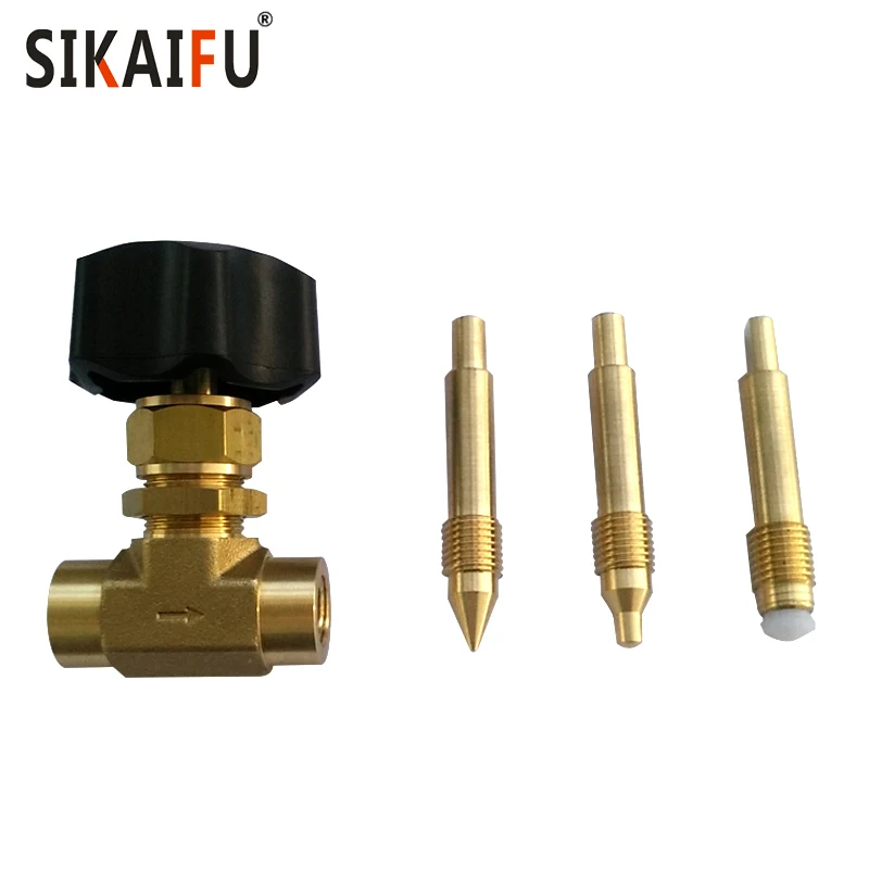 Латунный игольчатый клапан высокого давления