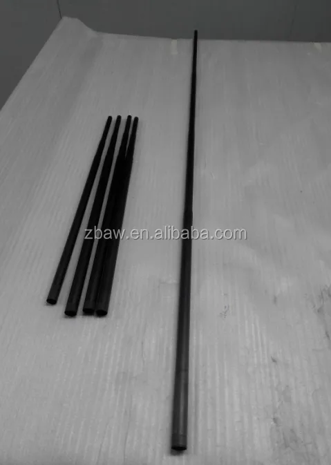 fishing rod type chamfered carbon fiber tube pole price