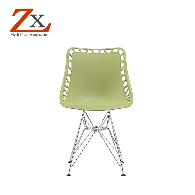 
Metal base plastic cafe restaurant chair polypropylene plastic dinning chair  (62044308583)