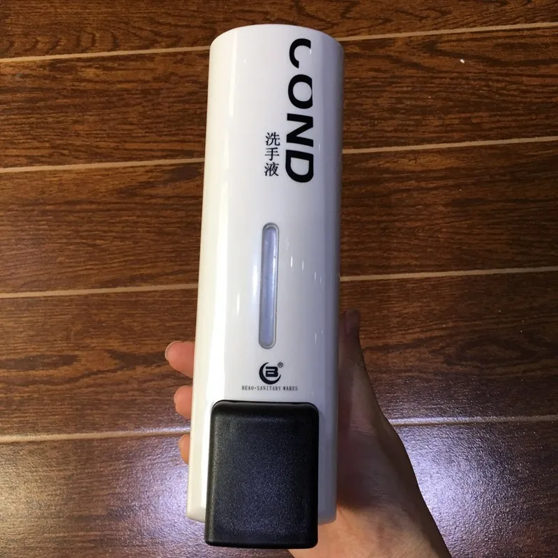 Cheap wholesale plastic wall mount liquid shampoo soap dispenser