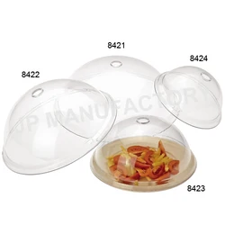 Clear 12 inch acrylic half food dome cover