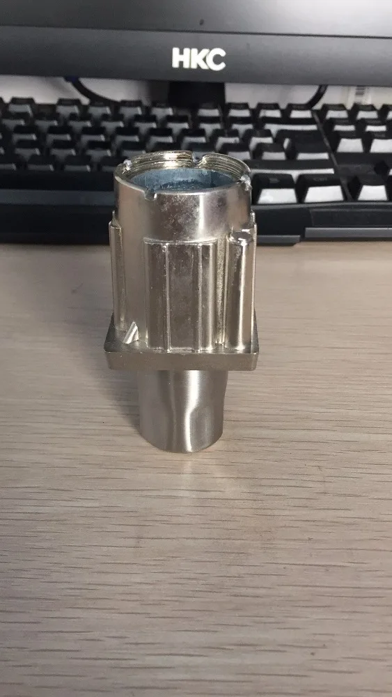 40*40mm zamak equipment adjustable foot insert