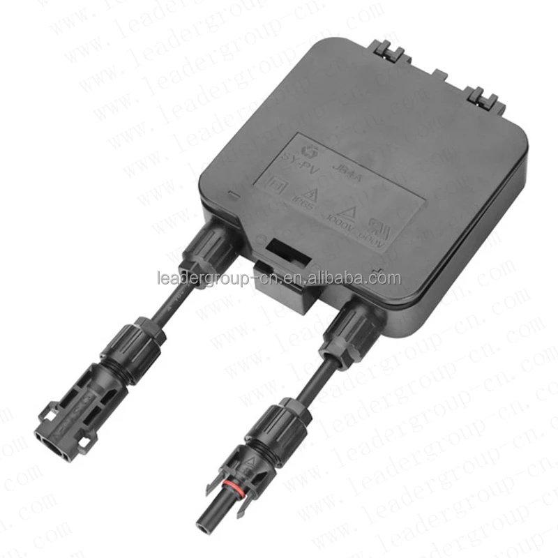 5 pec/lot PV-Junction Box for PV mould 4 rails 3 diode solar junction box