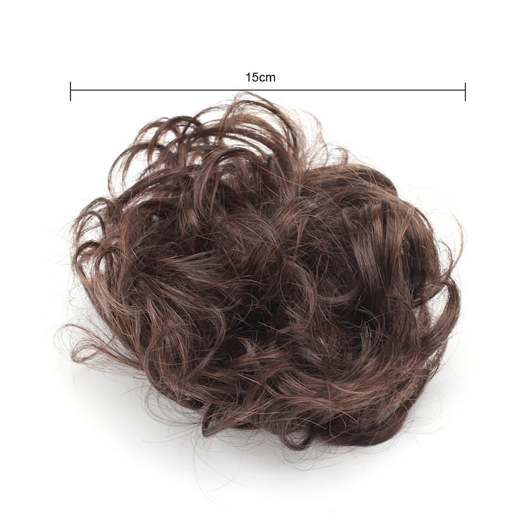 
Natural hair accessories hair piece fake chignon 