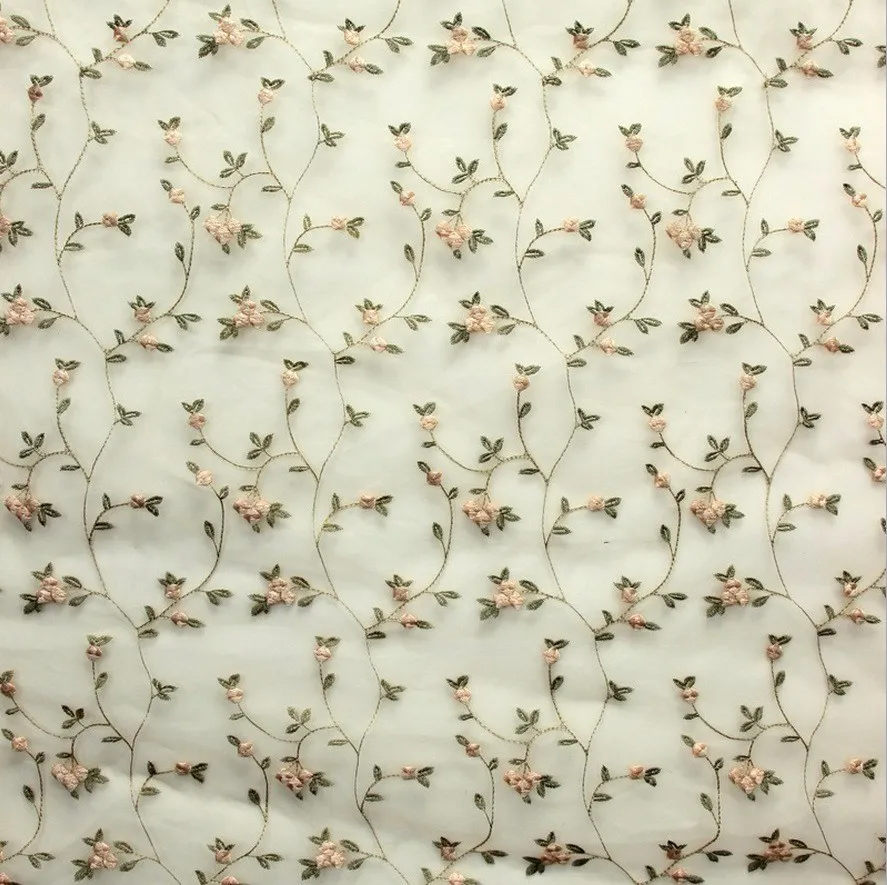 
Embroidery organza fabric 