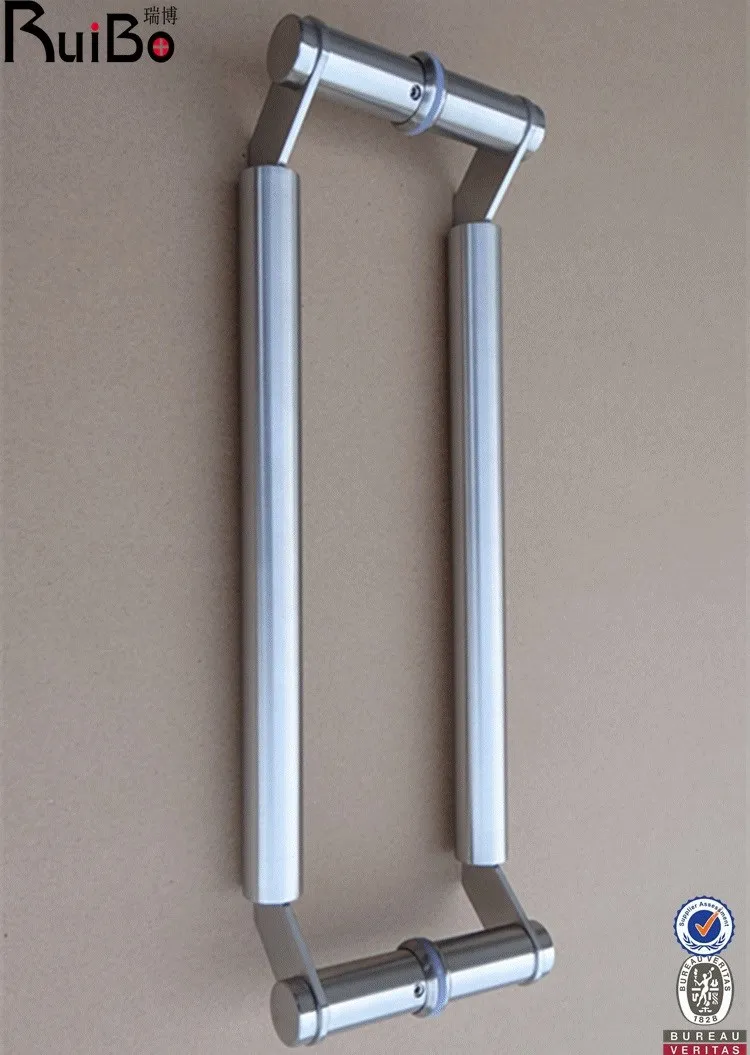 Wholesale rose gold back to back  stainless steel sliding glass interior door pull handles