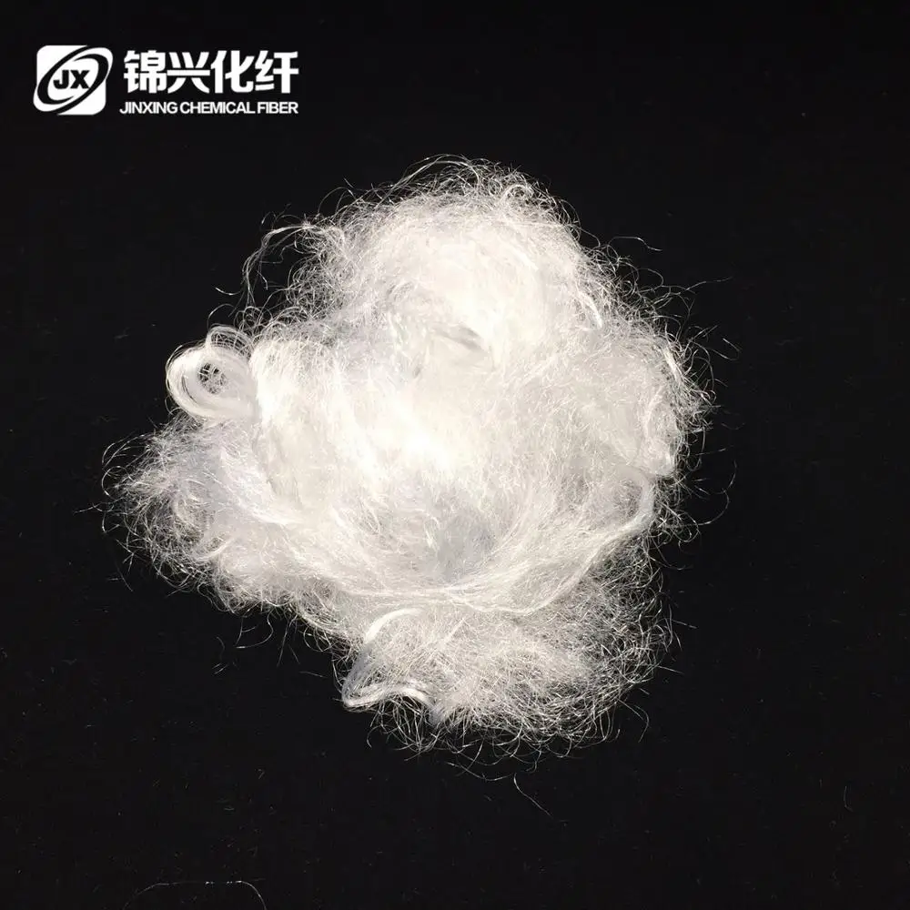 
Nylon staple fiber Mohair type 8D*76mm full-dull raw white 100% virgin 