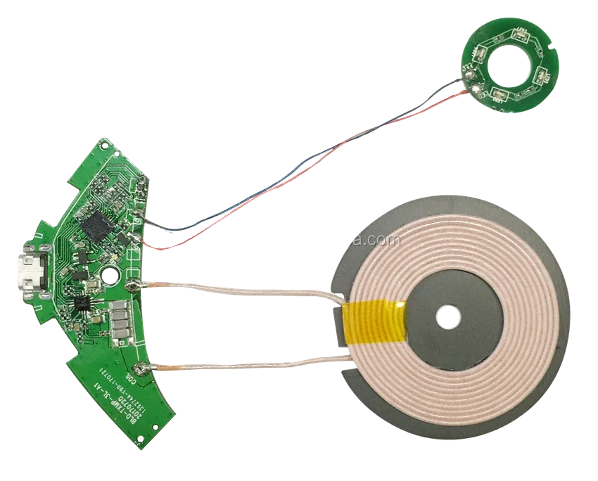 Фабрика OEM ODM 1 Катушка 10 Вт беспроводной быстро зарядное устройство Модуль PCBA